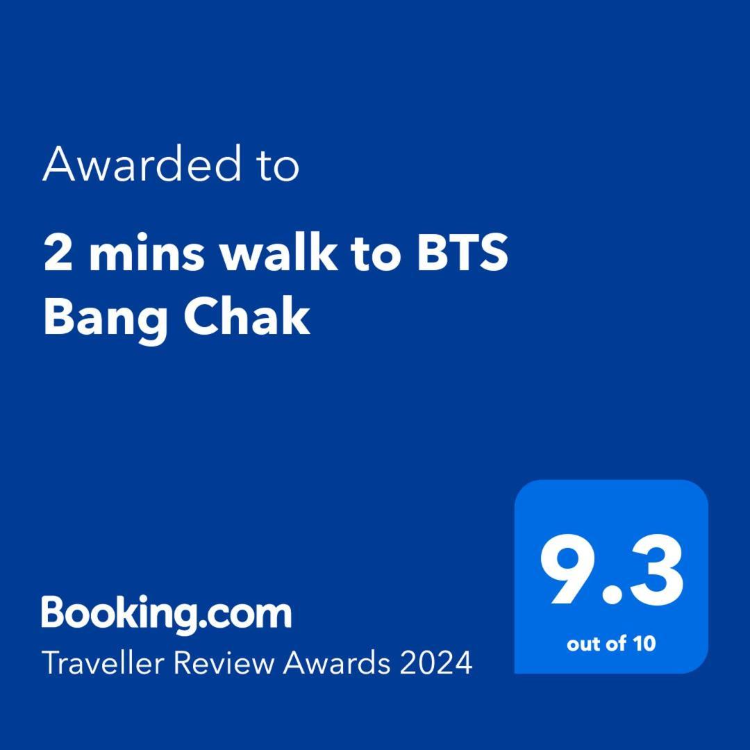2 Mins Walk To Bts Bang Chak Apartment Bangkok Exterior photo